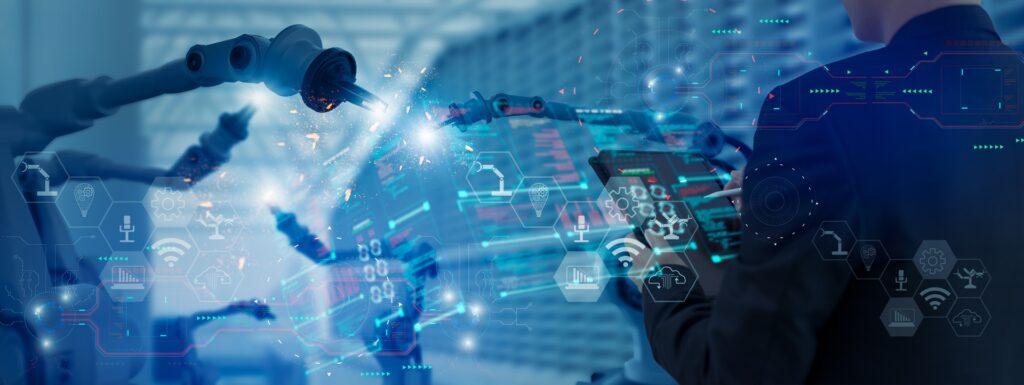 Digitale Steuerung mit Roboterarmen | Zisterne